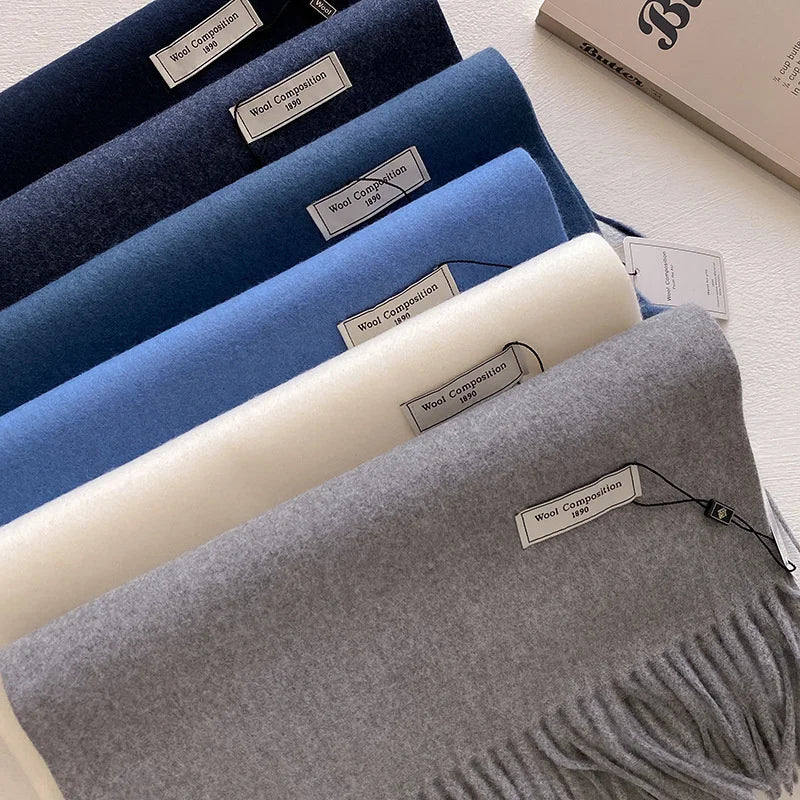 Winter Wool Scarf For Women