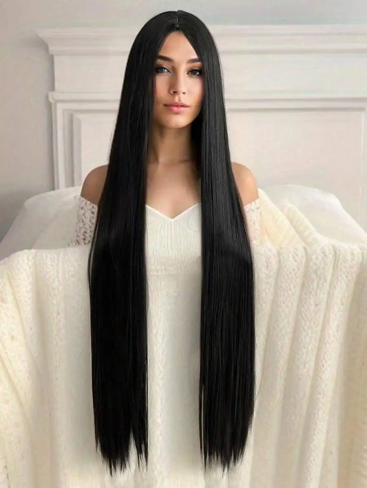 40-Inches synthetic wig.