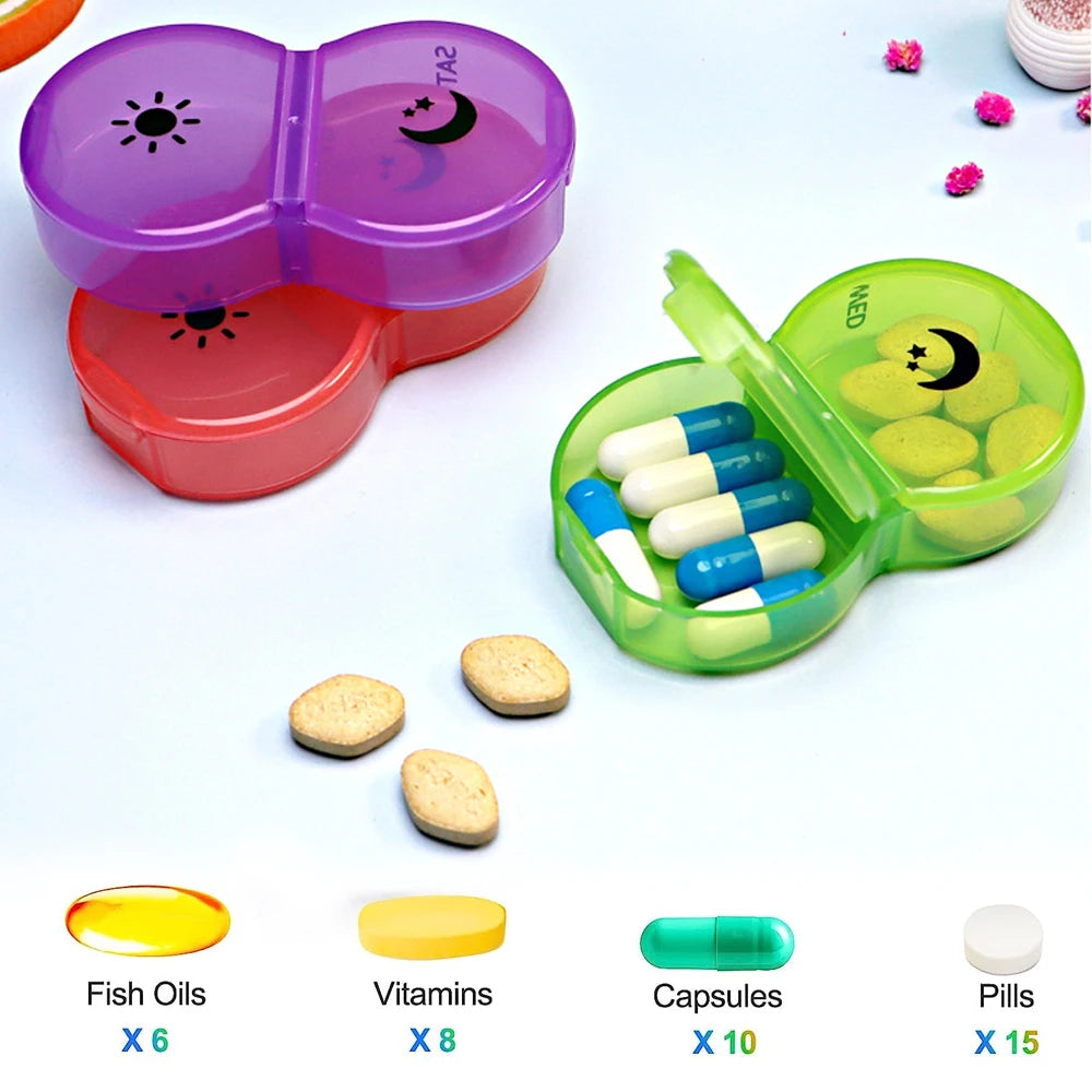 Large Weekly Pill Organizer - BLAKESTORE-NG