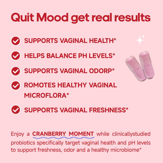 Vaginal Odor Control  - PH Balance, Yeast & Flora.-Probiotics for Women