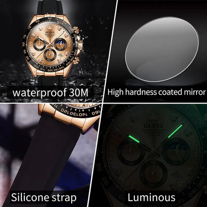Luxury Men Quartz Watches - BLAKESTORE-NG