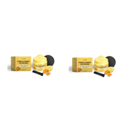 Turmeric VitaminC Clay Deep Cleansing Facial Mask.