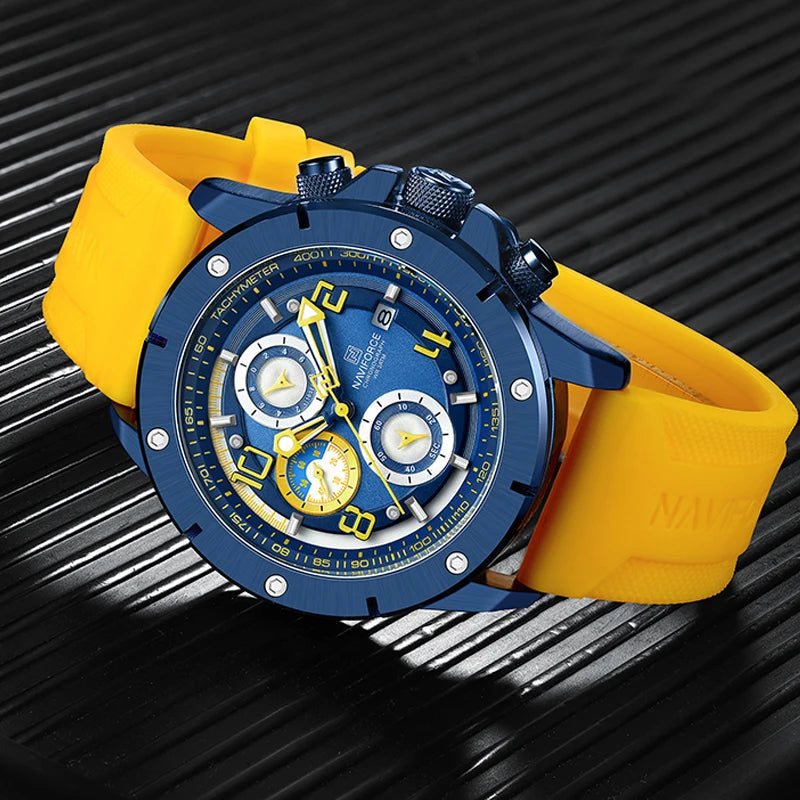 Men Wristwatch Fashion Casual Quartz Date Luxury Watches. - BLAKESTORE-NG