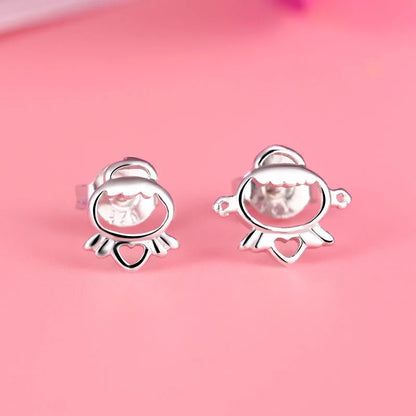 High Quality Silver Stud Earrings 925 For Women - BLAKESTORE-NG