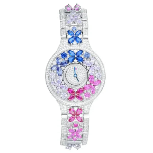 BELLUX Butterfly Diamond Women’s Watch | 925 Silver Luxury Gift