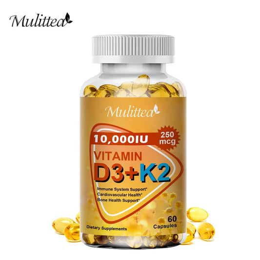 Mulittea Vitamin D3+K2 Capsules Promote Immunity. - BLAKESTORE-NG