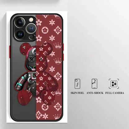 Fashionable Robot Bear Brand Phone Case.