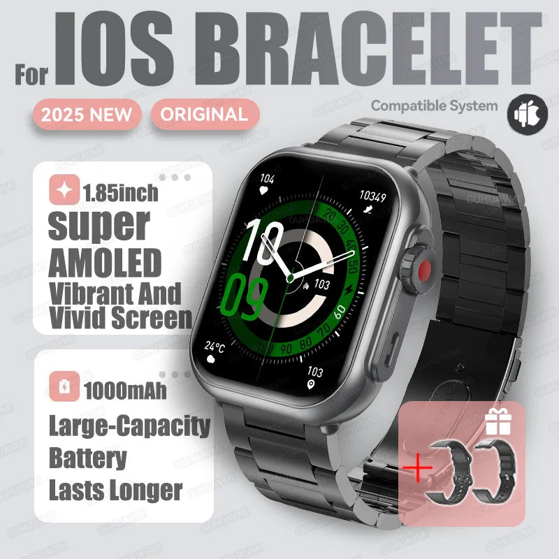 Android Smart Watch-Unisex 1.85-Inch.