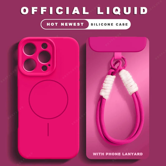 Wrist Strap Magnetic IPhone Case.