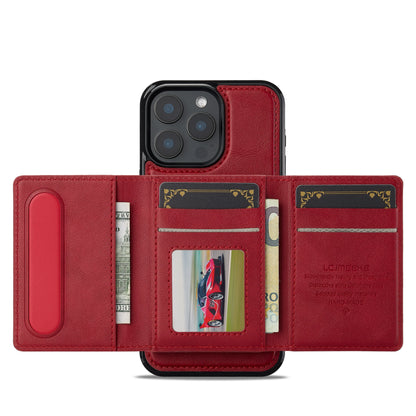 2 In 1 Detachable Magnetic Leather Case For iPhone