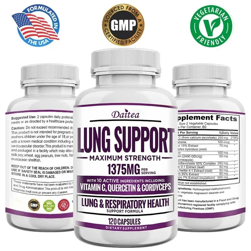 Lung & Breathing Support Supplement – Cleansing & Detox Formula - BLAKESTORE-NG