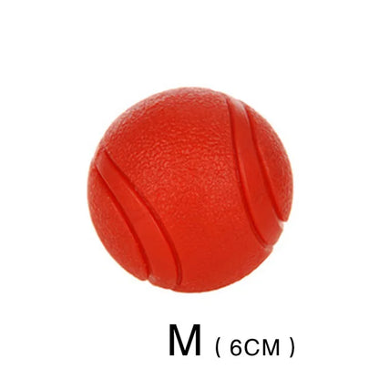 Indestructible Chew Proof Rubber Ball.