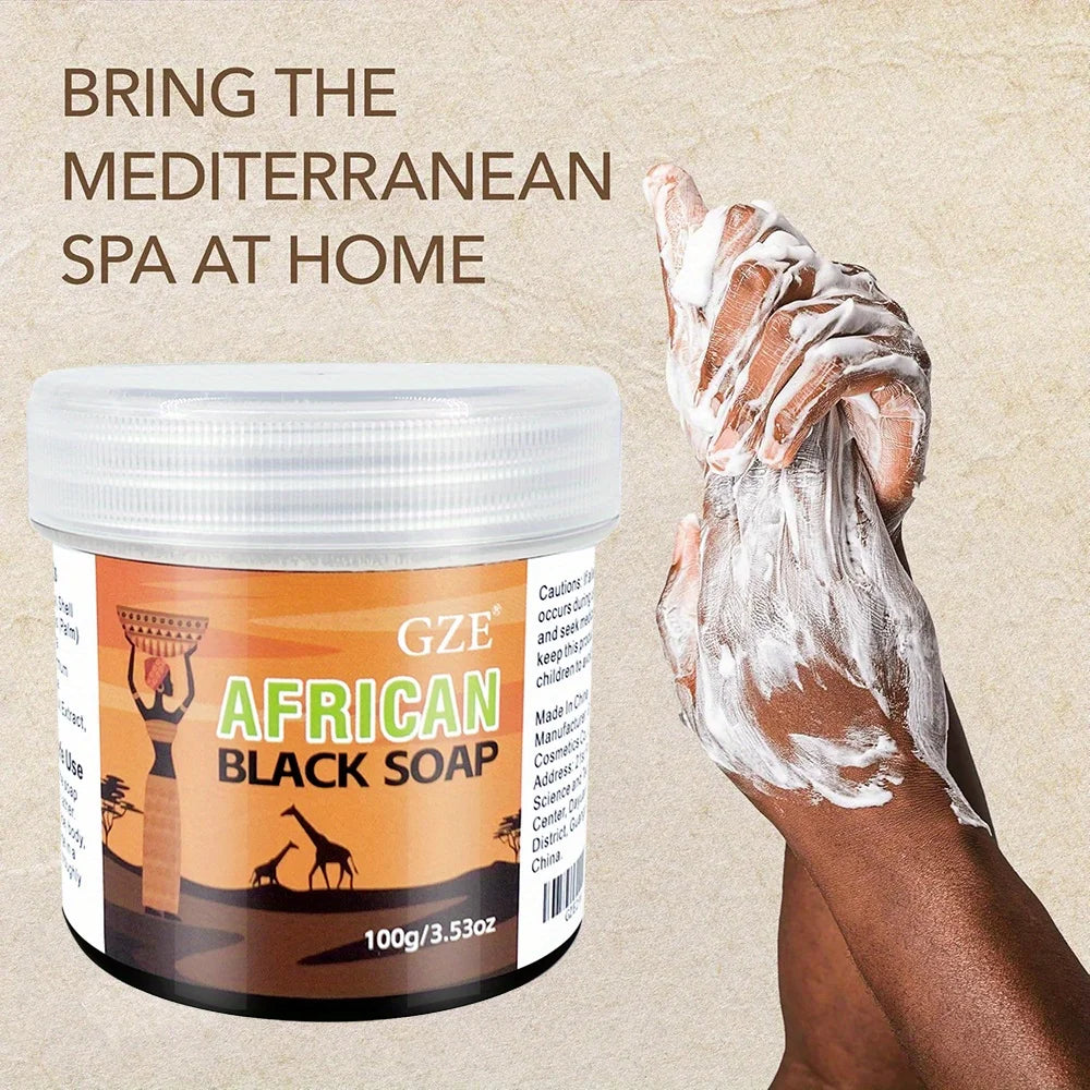 African Black Soap, 3-in-1 cleanser