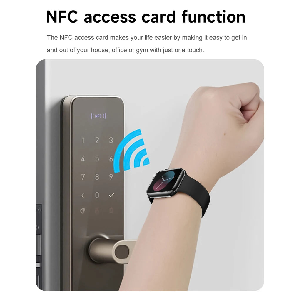 Smart Watch Always on Display GPS Sport Watches for Apple and Android Phones - BLAKESTORE-NG