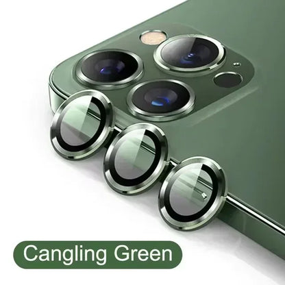 3Pcs Metal Lens Protector Glass for IPhone.