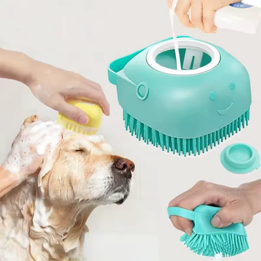 Bath Massage Brush for Dog and Cat.