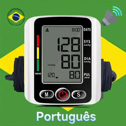 Blood Pressure Monitor with Russian  / Arabic / Spanish / Portuguese Voice. - BLAKESTORE-NG