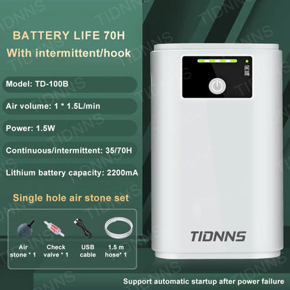 Aquarium Fish Tank Oxygen Pump.