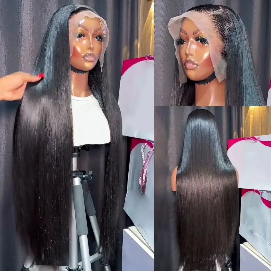 13x6 hd lace frontal human Bone Straight. - BLAKESTORE-NG