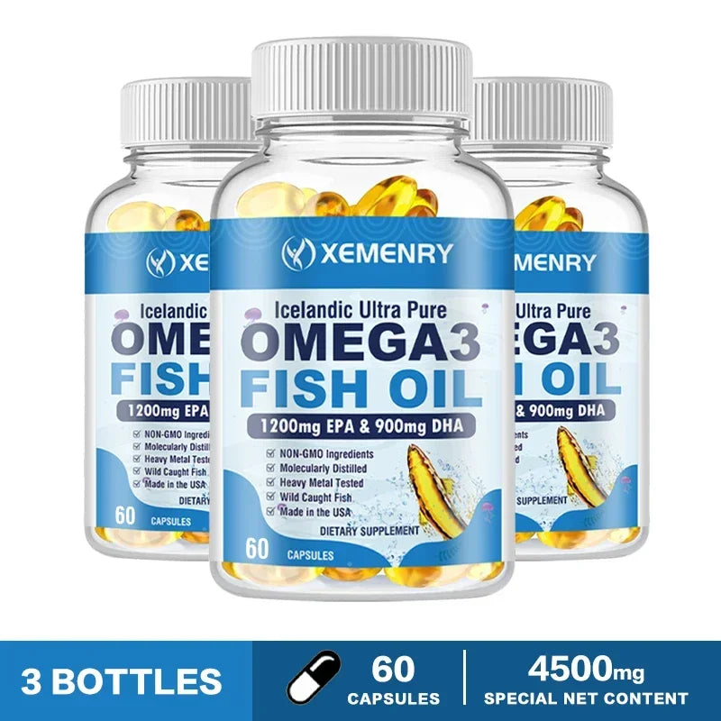 Omega 3 Fish Oil Capsules