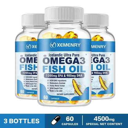 Omega 3 Fish Oil Capsules
