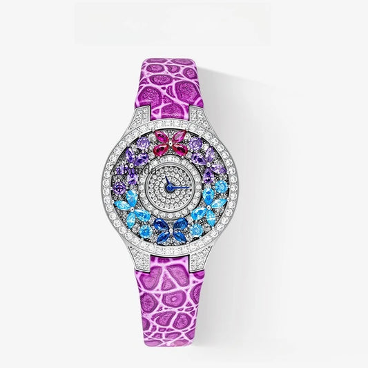 Color Butterfly Ladies Watch | Waterproof Quartz Fashion Wristwatch