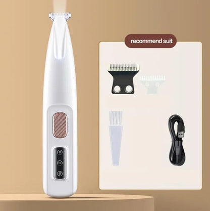 Dog Paw Trimmer with LED Light Fully Waterproof.