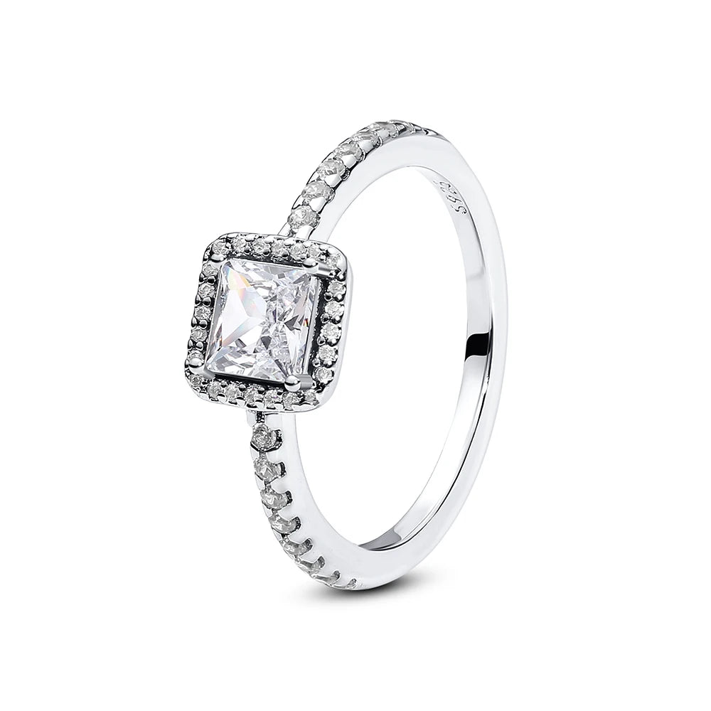 Love heart 925 Sterling Silver Rings For Women - BLAKESTORE-NG