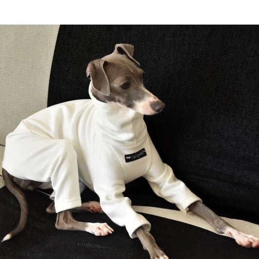 whippet italian greyhound luxury cotton dog jammies