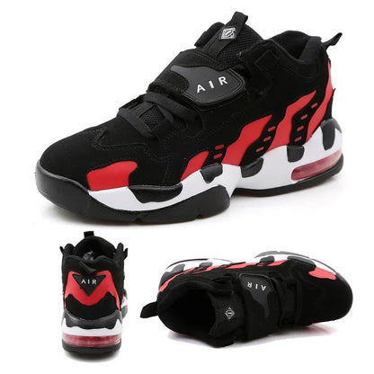 Sport Running Sneakers for Men. Air Cushion Jogging Shoe. Breathable Sneakers for Men.