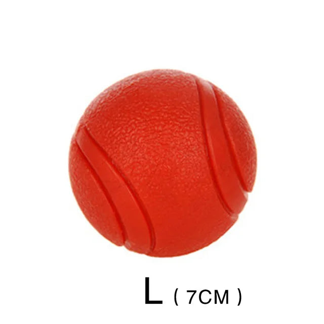 Indestructible Chew Proof Rubber Ball.
