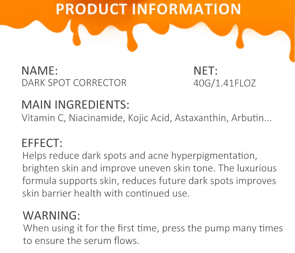 Vitamin C Dark Spot Remover Day and Night Use - BLAKESTORE-NG