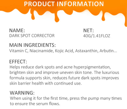 Vitamin C Dark Spot Remover Day and Night Use - BLAKESTORE-NG