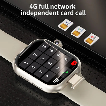 Golden Spike Amoled Smart Watch With Rotary Camera. - BLAKESTORE-NG