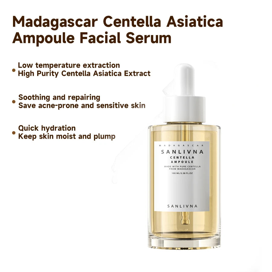Madagascar Centella Asiatica Ampoule Facial Serum.
