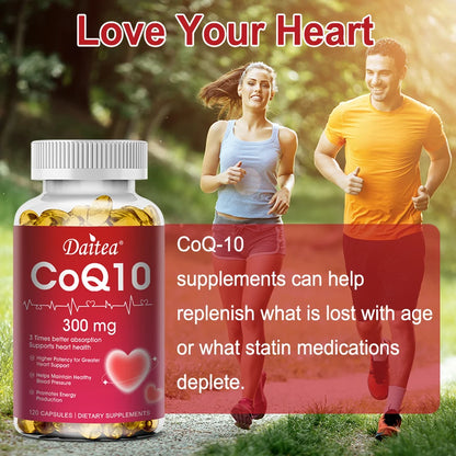 CoQ10 300mg Super 3x Absorption Antioxidant.