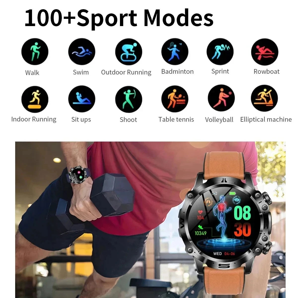 Health Monitor Smart Watch.