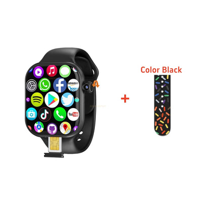 Golden Spike Amoled Smart Watch With Rotary Camera. - BLAKESTORE-NG