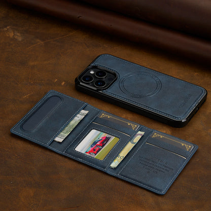 2 In 1 Detachable Magnetic Leather Case For iPhone