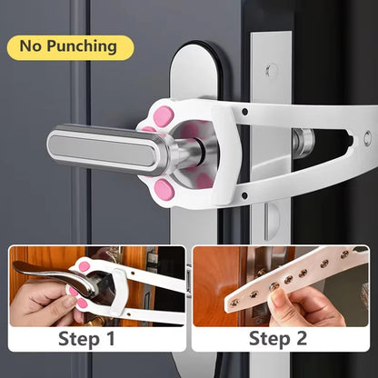 Adjustable Pet Door Holder.