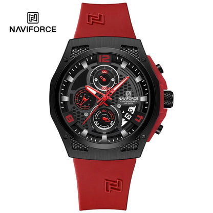 High Quality Luxury Original Men Watch with Silicone Strap. - BLAKESTORE-NG