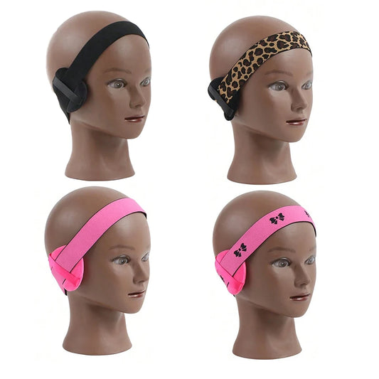 1Pc Edge Melt Band With Ear Protector Hair Band