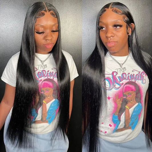 100% Human Hair Wigs Lace Wig HD For Women. - BLAKESTORE-NG