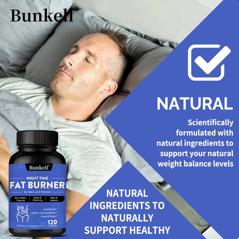 Nighttime Fat Burner - Helps Promote Metabolic Cleansing.