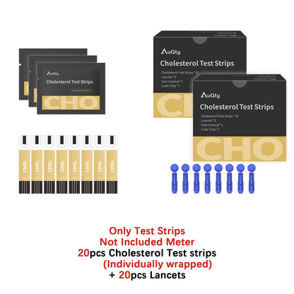 Blood Glucose-Cholesterol, Uric acid Monitor.