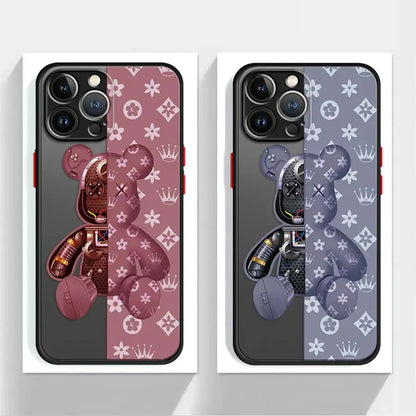 Fashionable Robot Bear Brand Phone Case.