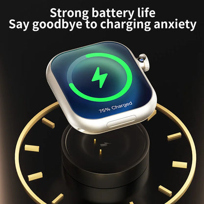 Golden Spike Amoled Smart Watch With Rotary Camera. - BLAKESTORE-NG