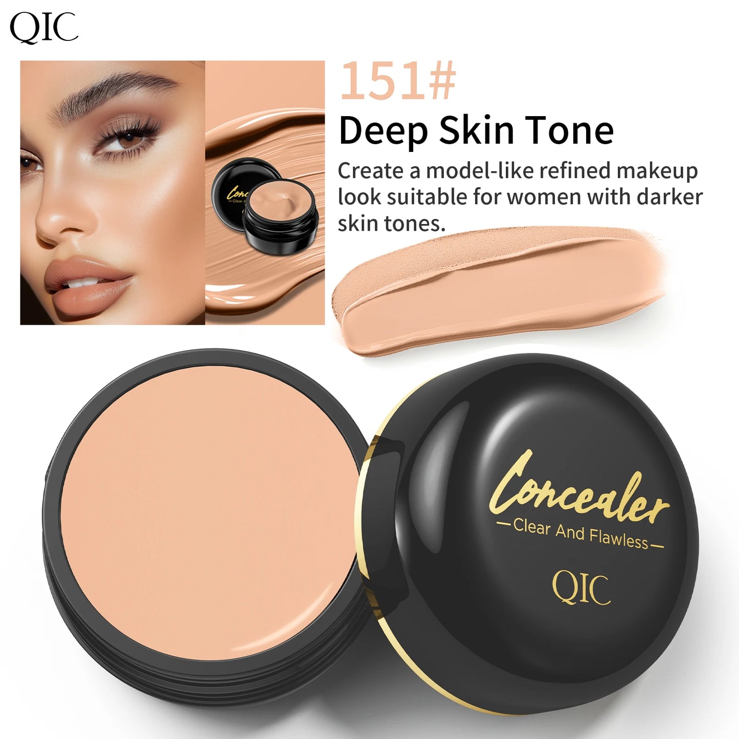 Waterproof Concealer for Tattoos and Scars.