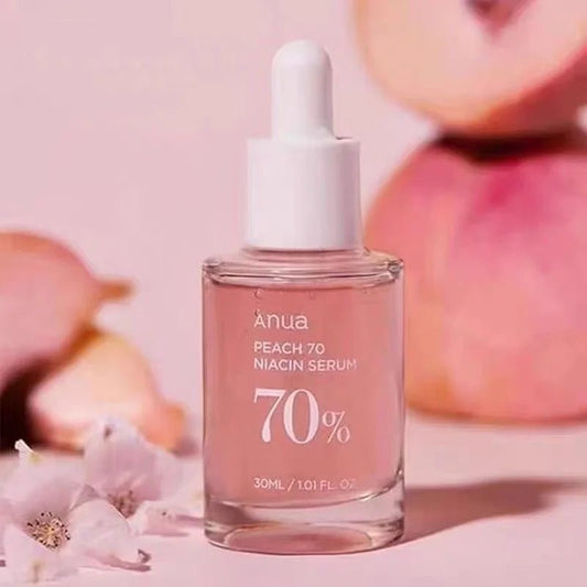 Anua Peach 70 Niacinamide Serum – Brightening & Moisturizing Essence (30ml) - BLAKESTORE - NG