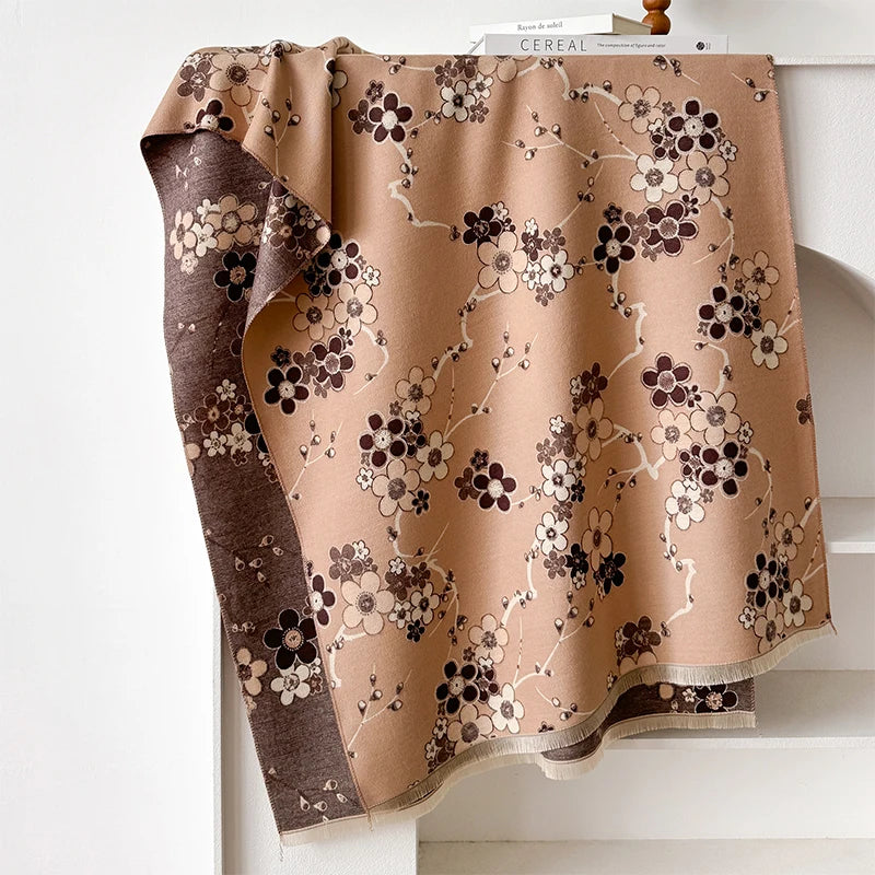 New Elegant Ladies' Jacquard Scarf.